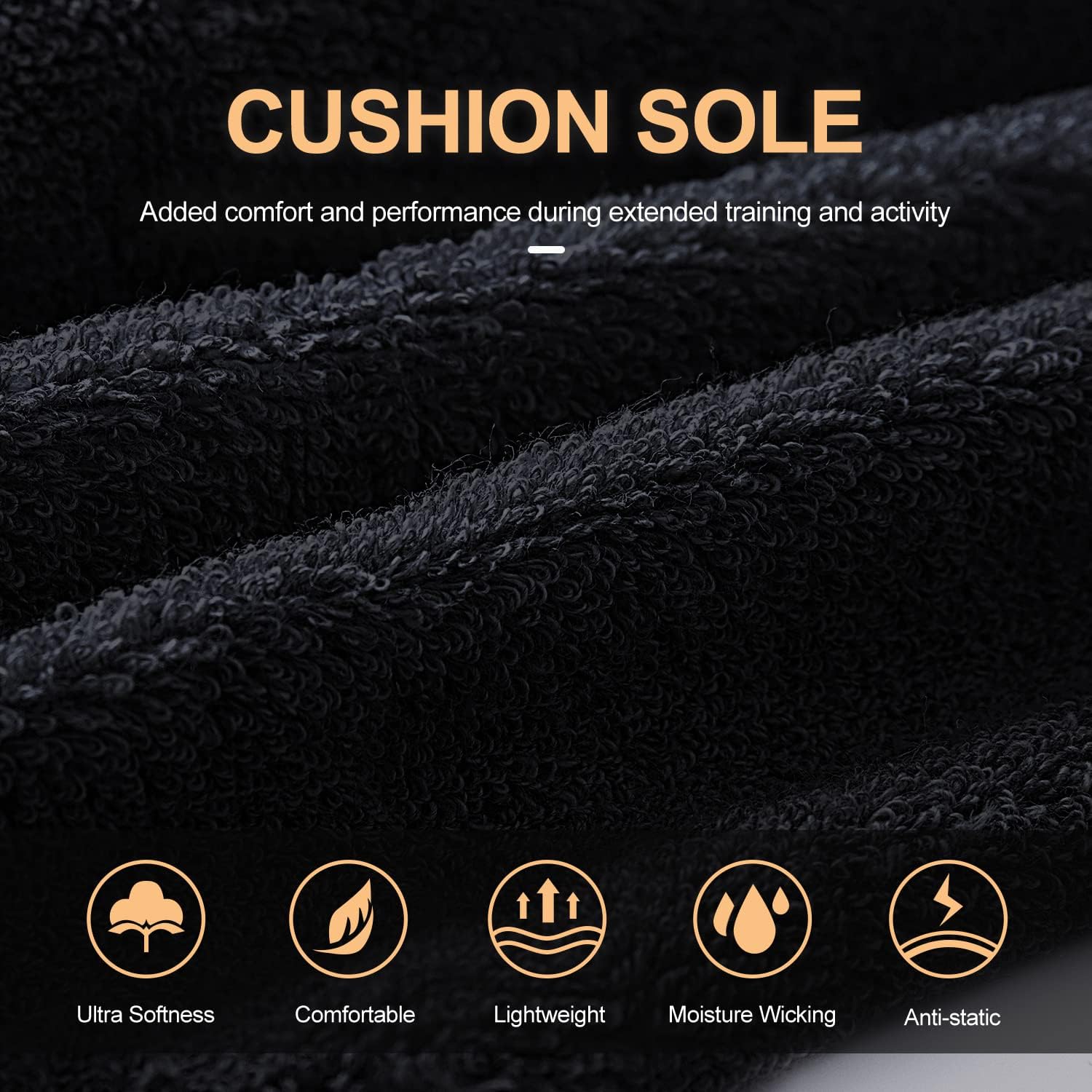 Thumbnail 4 de CS CELERSPORT 6 Pairs Low Cut Ankle Athletic Running Socks (Men & Women)