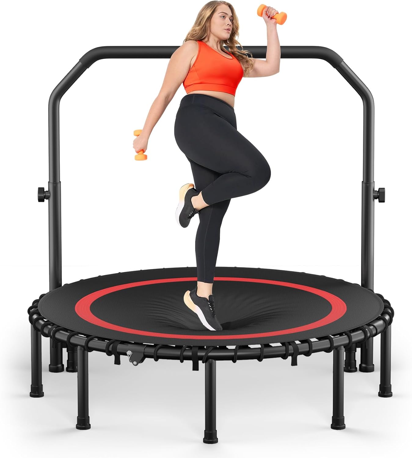COWISH Foldable Fitness Trampoline 200kg rebounder