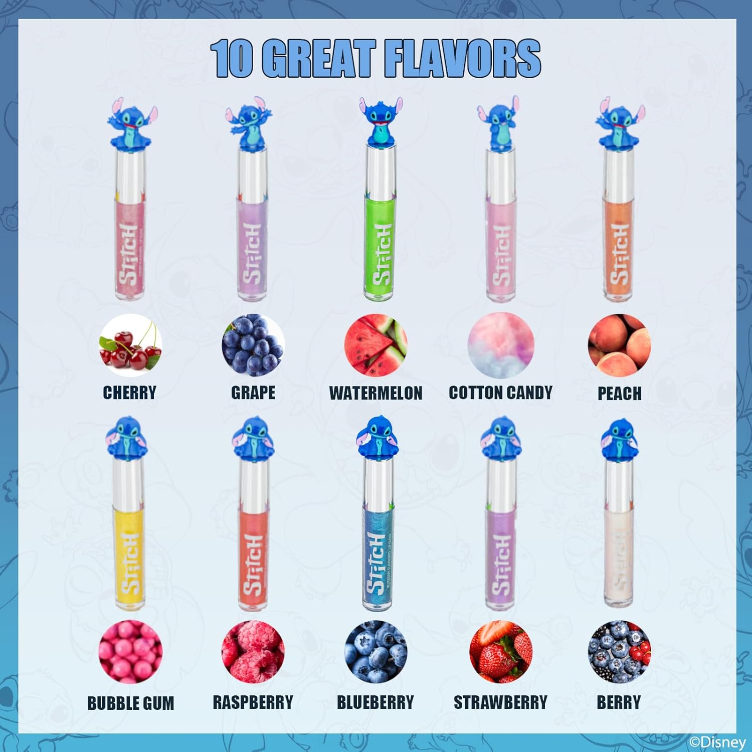 Detalle 2 de Townley Girl Stitch Lipgloss 10-teilig