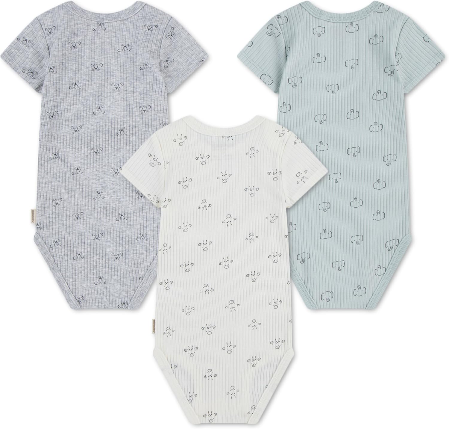 Thumbnail 1 de Huggies Bodysuit (3-Pack) Baby Boy Multicolour