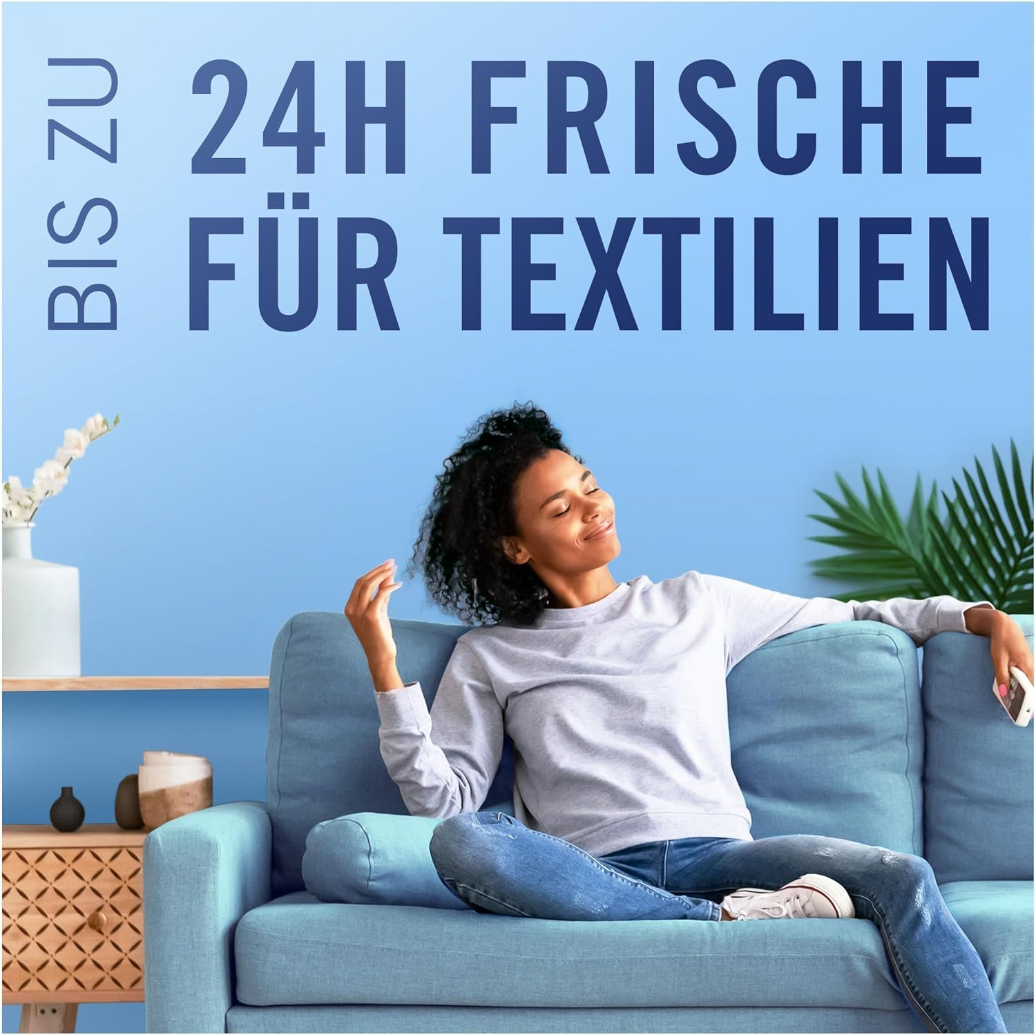 Detalle de Febreze Textilerfrischerspray 8x500 ml Lenor Amethyst Blütentraum mit FrischeLuft-Technologie