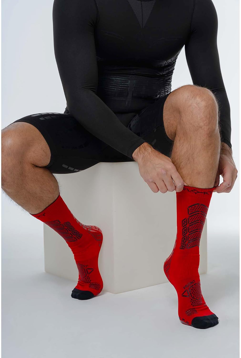Detalle de FLOKY Axist 2.0 calze da calcio biomeccaniche: stabilità, protezione e comfort