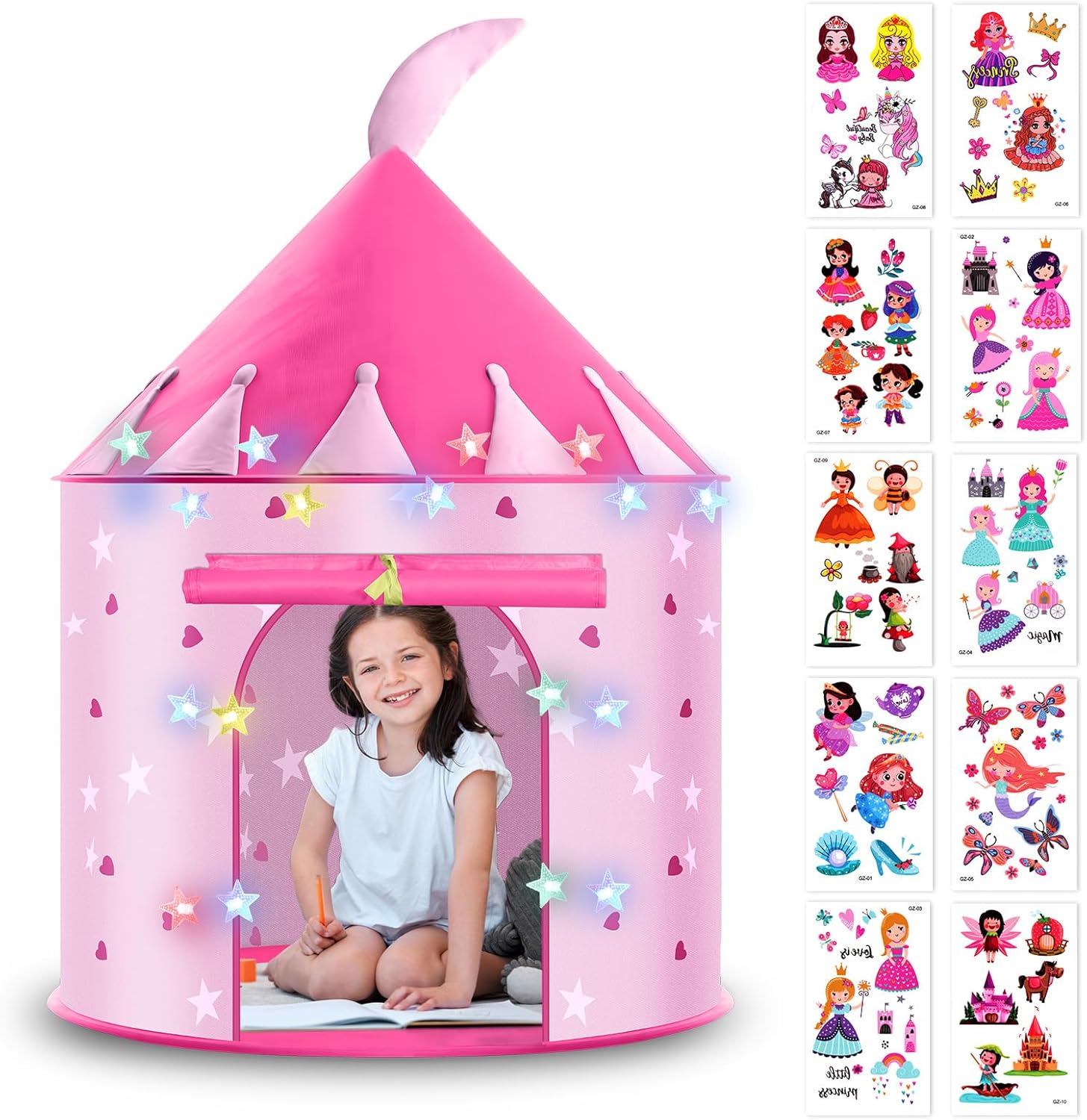 HOTUT Kinder Spielzelt Prinzessin, 101 cm