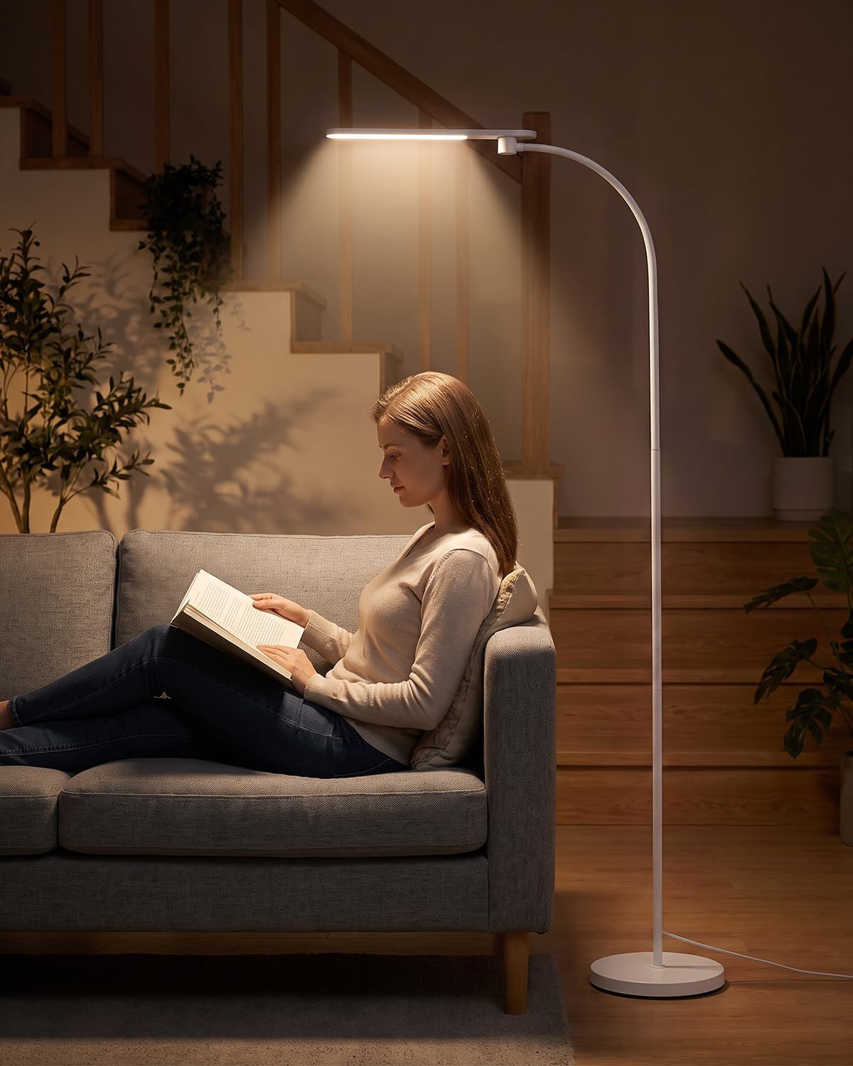 Detalle de Honeywell LED floor lamp 77-inch