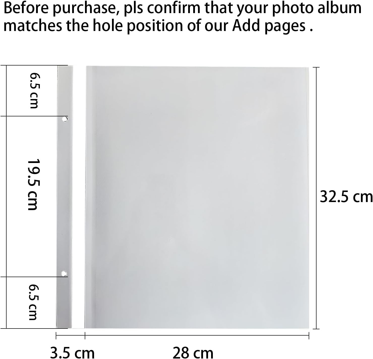 Detalle de Vienrose Photo Album Replacement Pages 10 Sheets