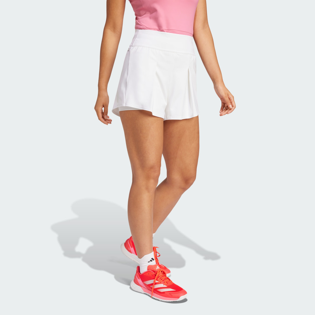 Detalle de Pantalón corto de tenis Adidas Climacool Match (blanco)