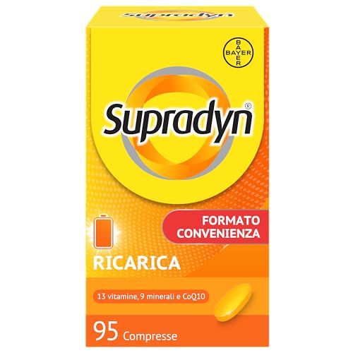 Detalle de Supradyn Ricarica Multivitaminico Completo – 95 comprimessi per adulti contro la stanchezza