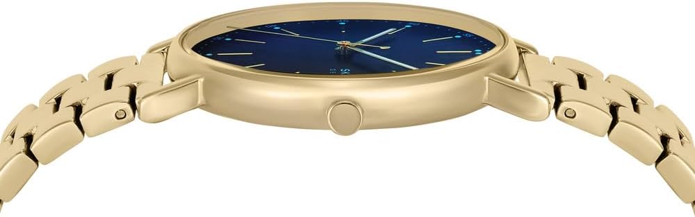 Detalle de Skagen Signatur Herrenuhr – Quarz-Dreizeigerwerk mit Edelstahlarmband