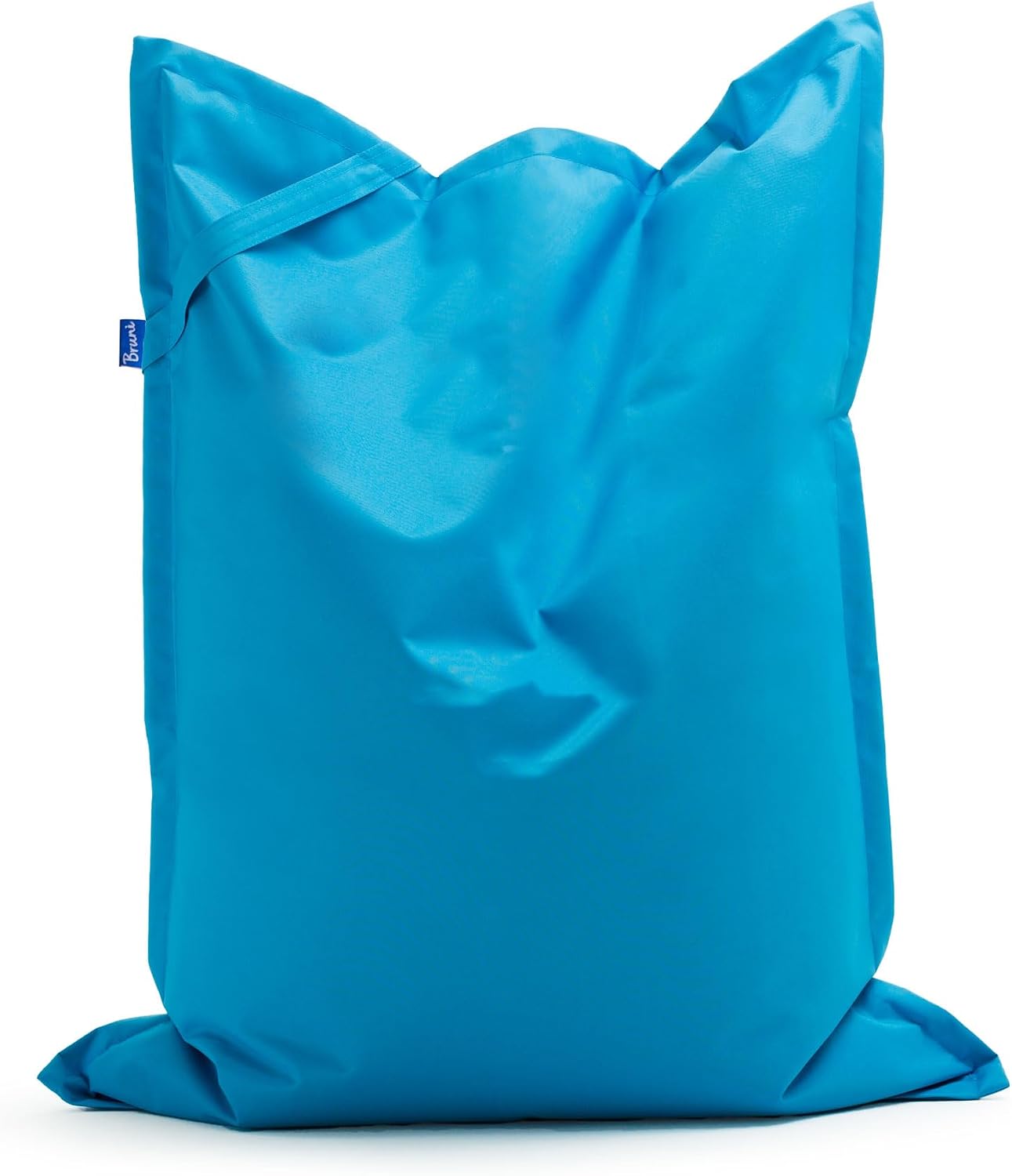 Detalle de Bruni Caree Kids Children's Bean Bag, Blue, 140 x 100 cm with Inner Cover