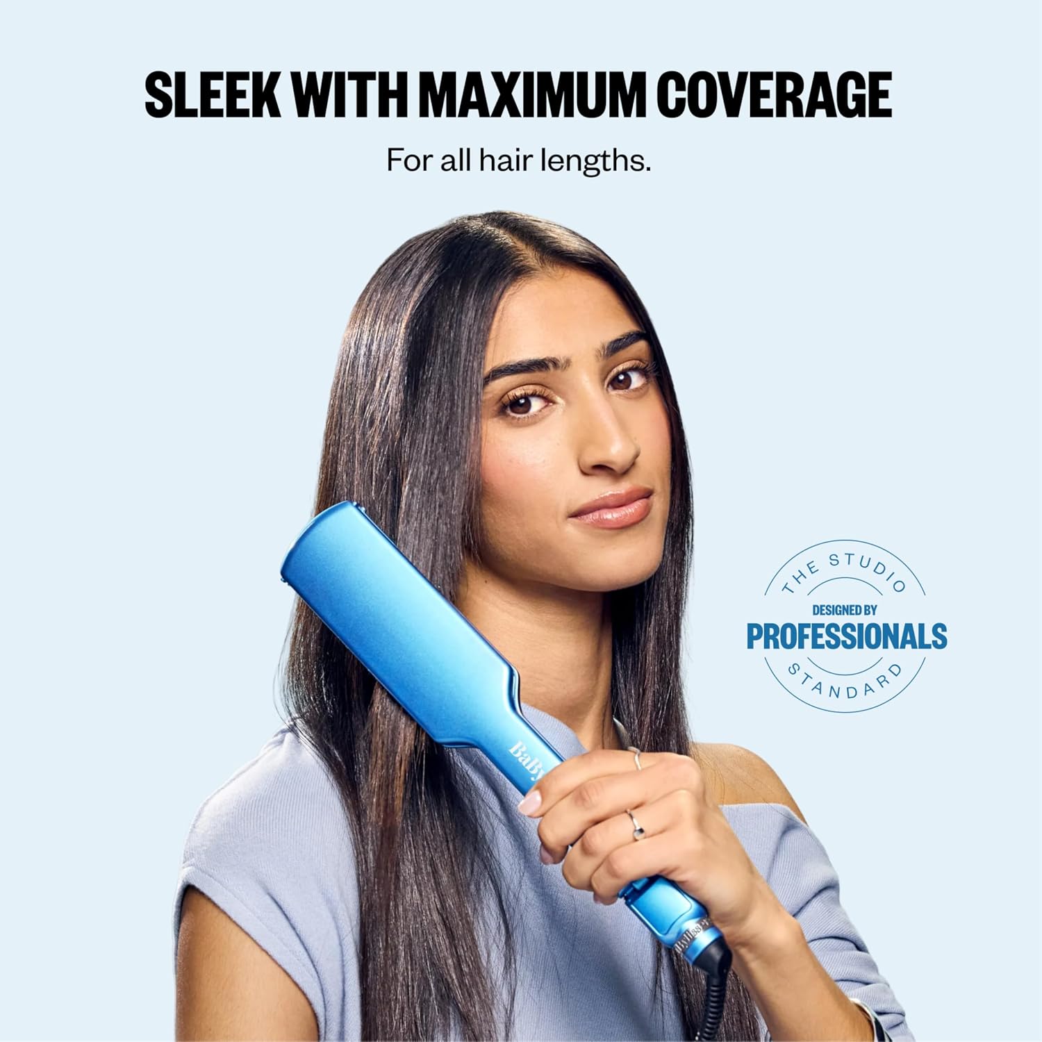 Detalle de BaBylissPRO BNT4074TUC Nano Titanium Hair Straightener, 5-Inch Plates