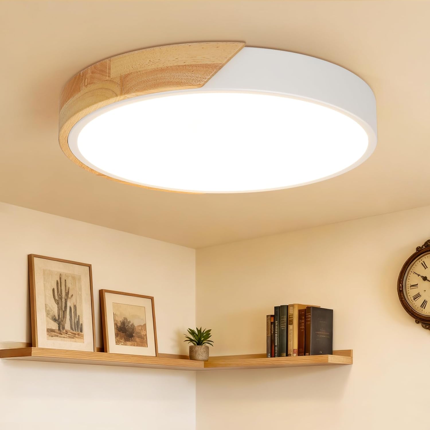 Detalle de Kimjo 24W Lámpara LED Techo Redonda 2400LM