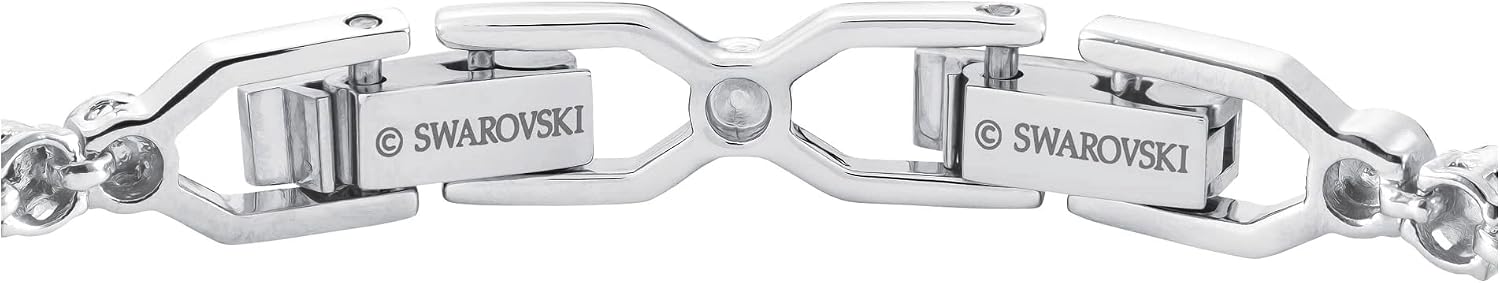 Thumbnail 3 de Swarovski Emily Bracelet for Women: Brilliant White Crystals with Rhodium Plating