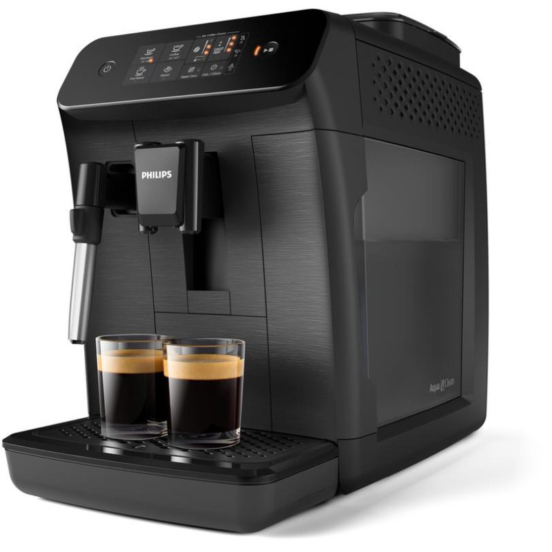 Detalle de Cafetera Superautomática Philips Serie 800 EP0820/00 con molinillo cerámico y espumador de leche