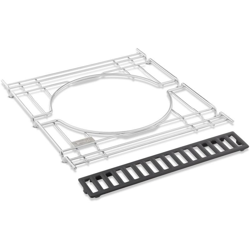 Detalle de Accesorio de barbacoa Weber 7687 Frame de acero para Genesis, compatible con lavavajillas