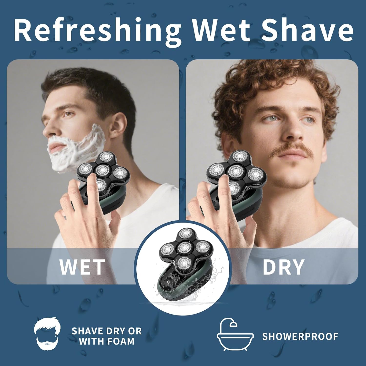 Detalle de RX7 Shaver Replacement Heads for Remington XR1600, RX7, XR7100 (2 Pack)