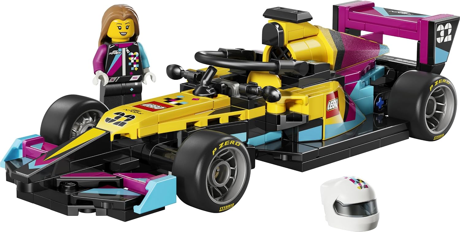 Thumbnail 4 de LEGO Speed Champions Voiture de Course F1 Academy 77258 – Maquette avec Minifigurine Femme Pilote
