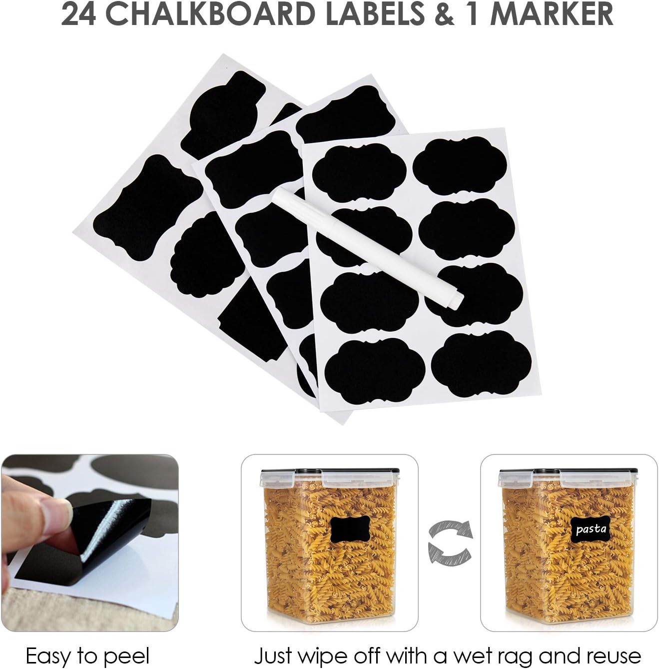 Thumbnail 6 de Vtopmart Food Storage Containers 5.2L