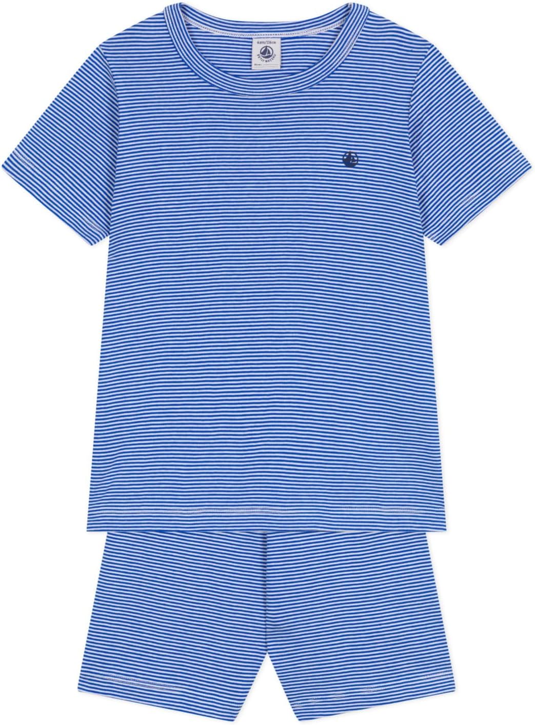 Thumbnail 2 de Petit Bateau Pyjacourt Garçon – pijama court à rayures en coton