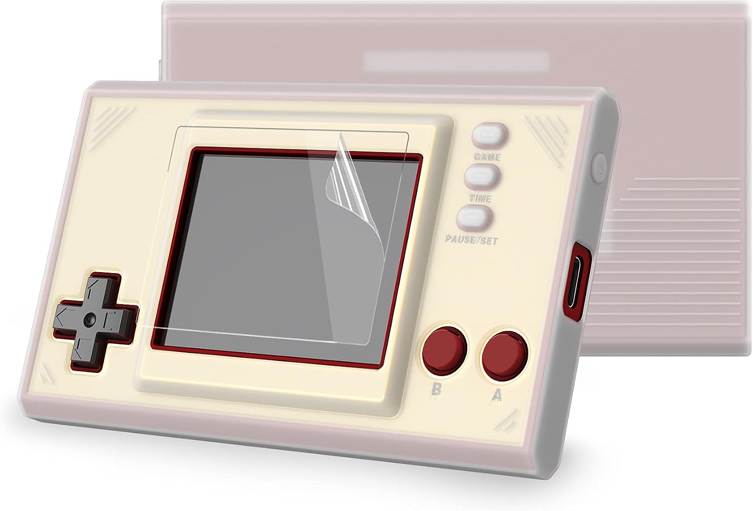 Detalle de PlayVital Silikon Hülle für Game & Watch