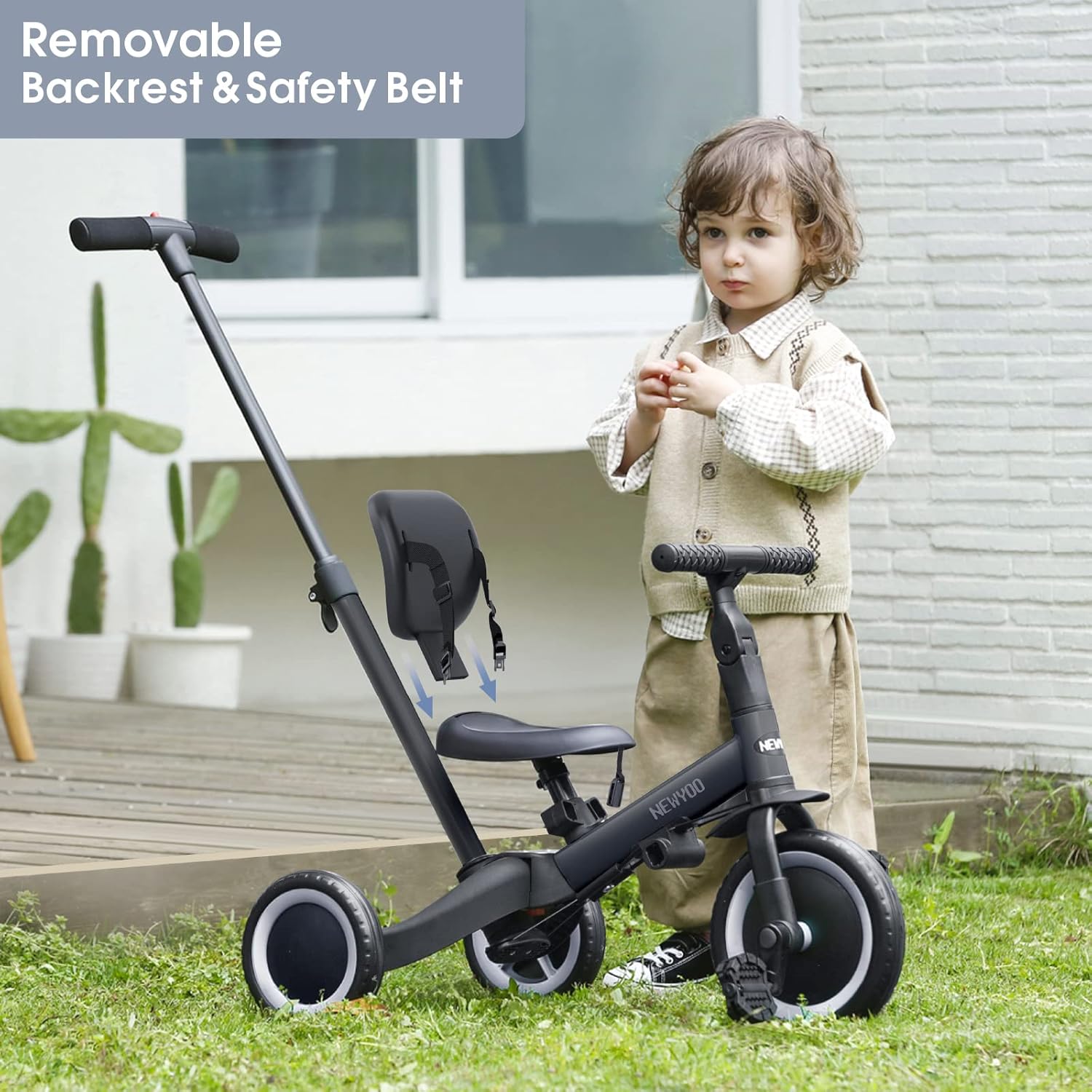 Thumbnail 5 de newyoo toddler bike 5-mode trike