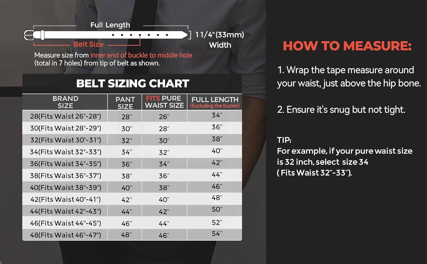 Thumbnail 5 de MILORDE Genuine Leather Belt 🥇