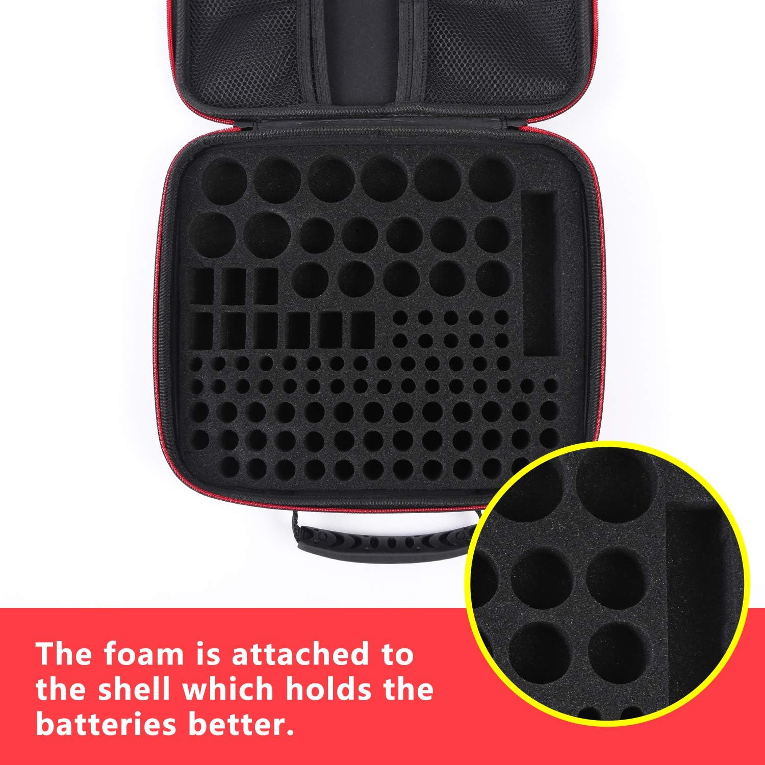 Thumbnail 4 de Glamgen BT168 battery organiser case 104-capacity