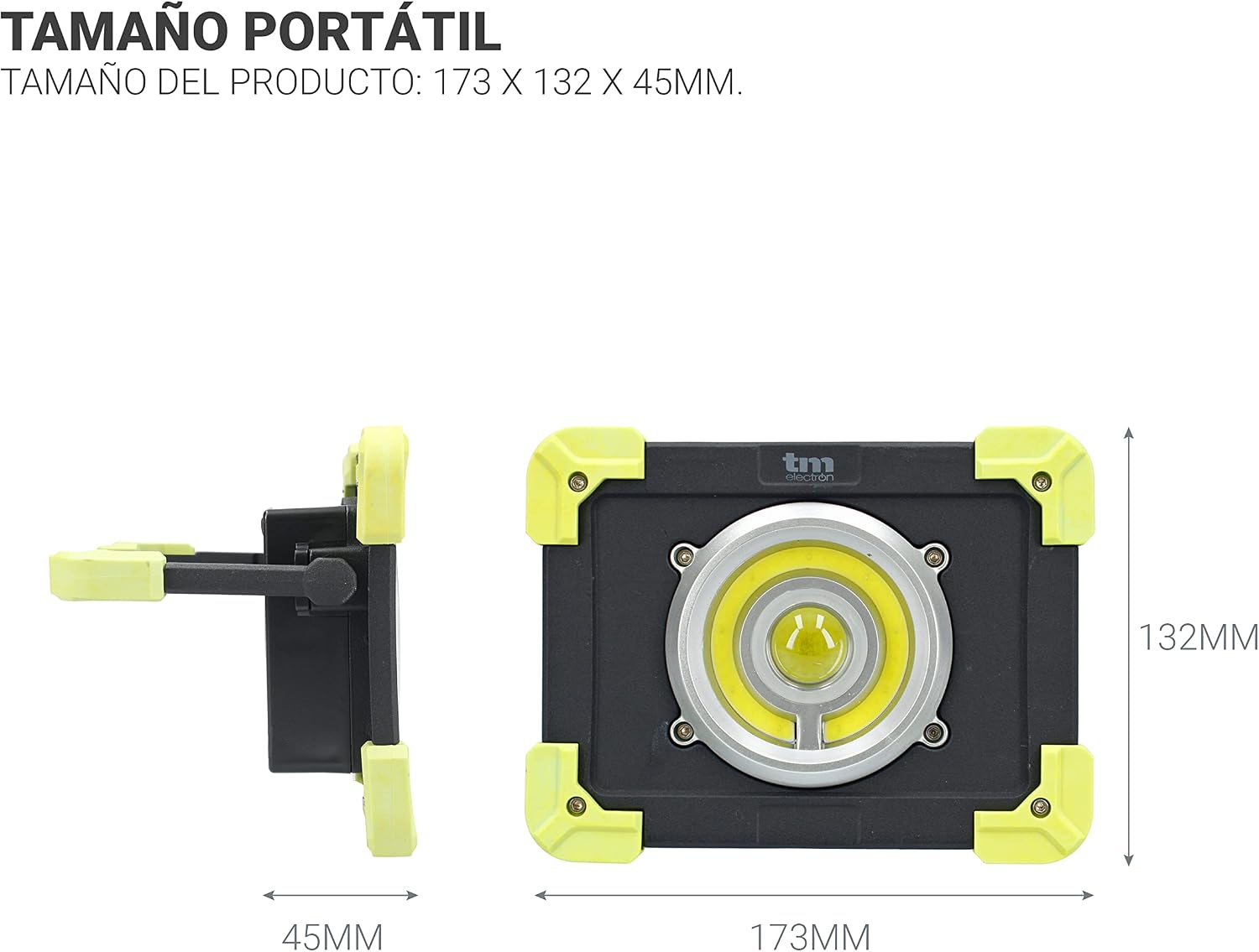 Thumbnail 6 de TM Electron TMTOR020 – lampa robocza COB LED 20 W, 1500 lm i powerbank 4000 mAh