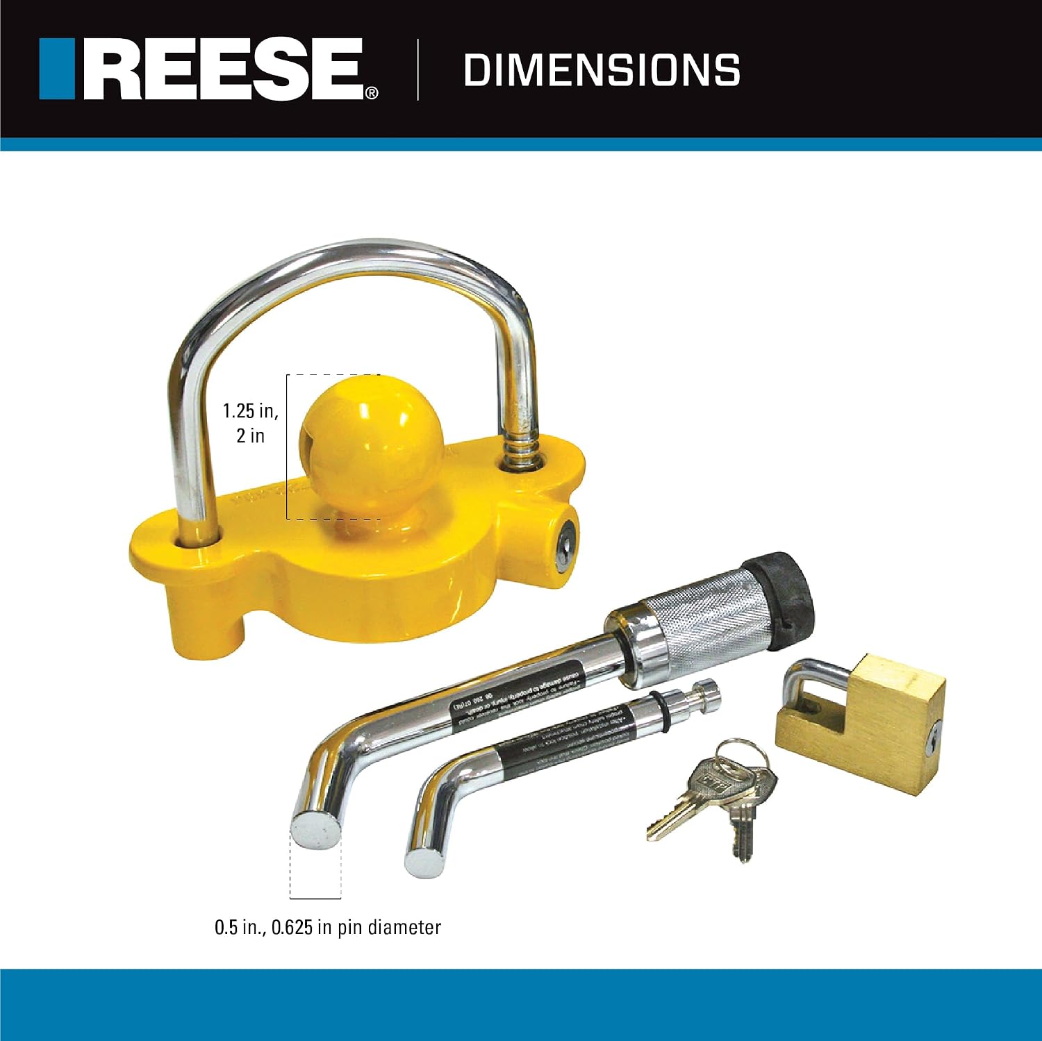 Detalle 2 de Reese Towpower tow lock kit 7014700