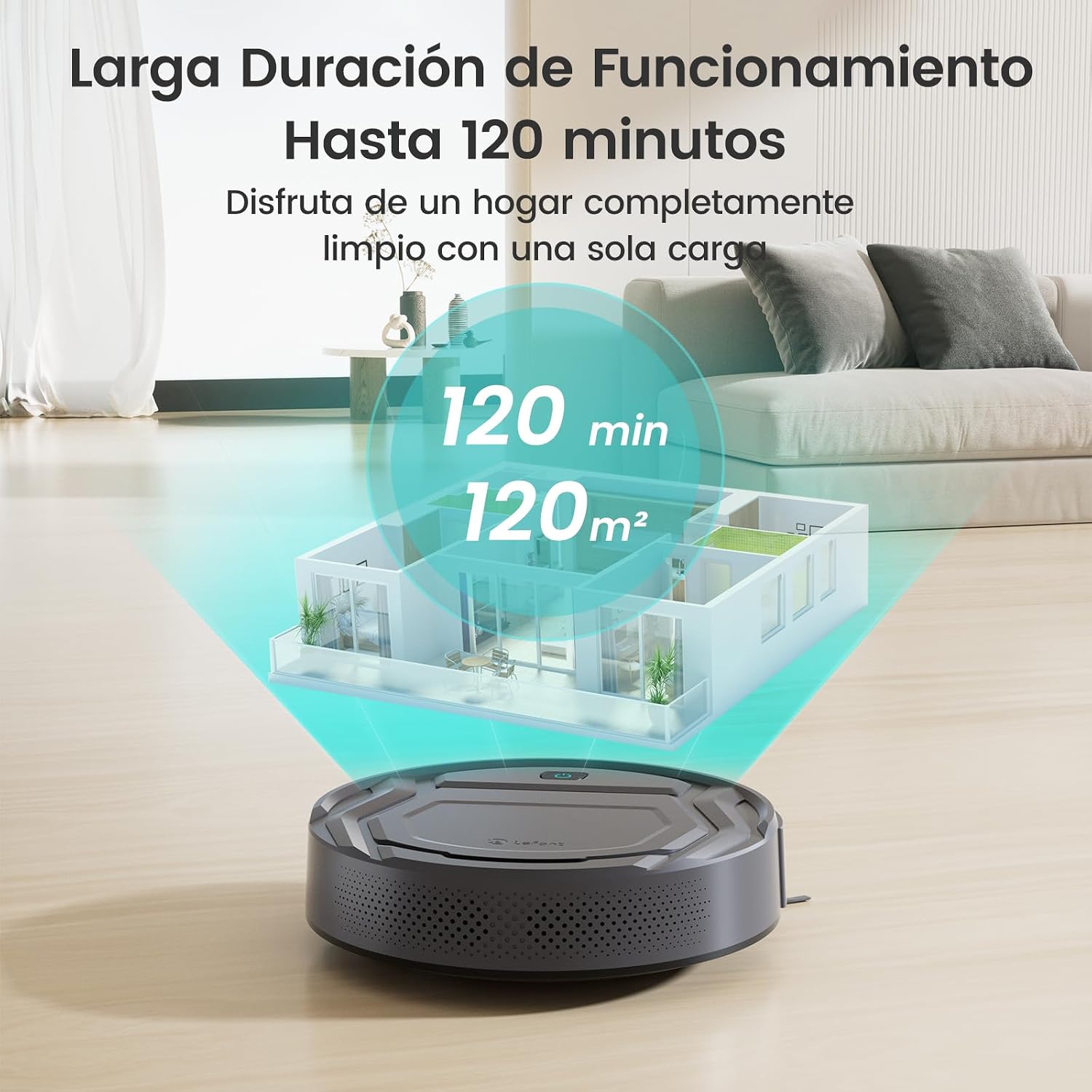 Thumbnail 7 de LEFANT M210 Pro Robot Aspirador 2200Pa, App, Alexa, 6 Modos