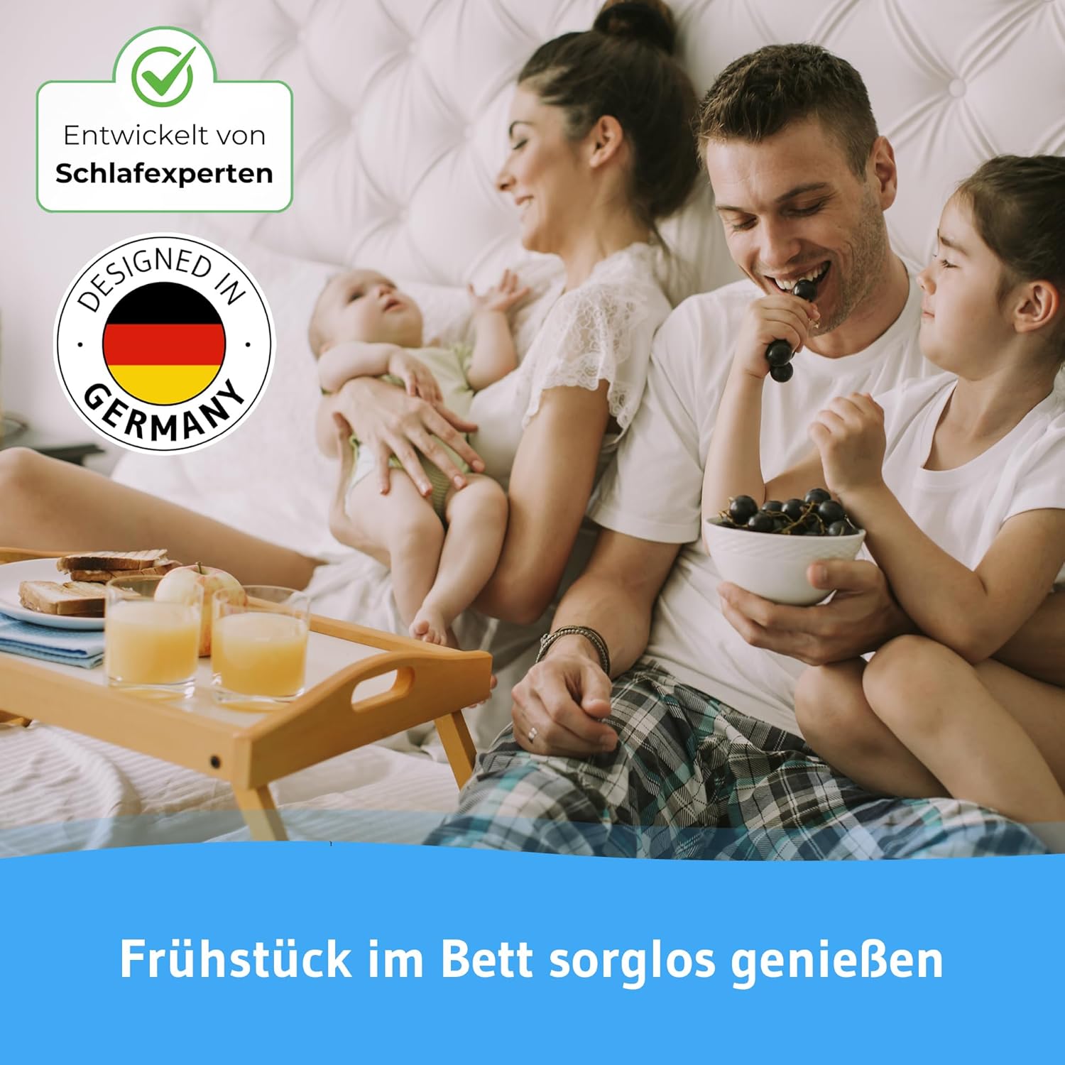 Thumbnail 4 de Matratzenschoner 100x200 cm wasserdicht & atmungsaktiv – antibakteriell, milbendicht (LISA)