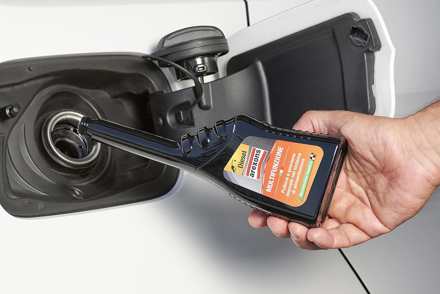 Detalle de Arexons Additivo Diesel Multifunzione 250 ml – Pulitore, Protettivo e Miglioratore di Prestazioni per Motori Diesel