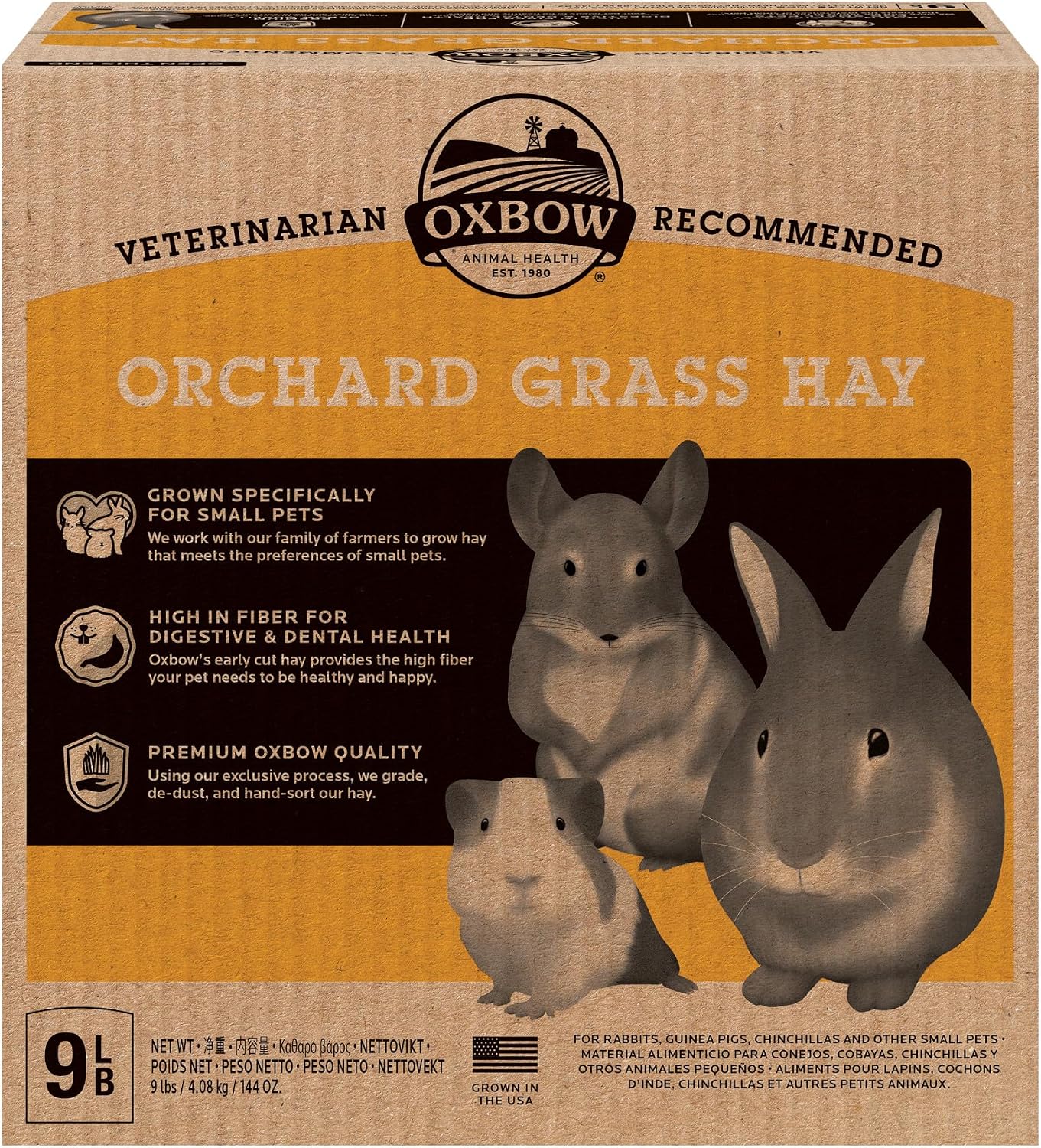 Detalle de Oxbow Orchard Grass Hay – siano z trawy Orchard Grass, 9 lbs