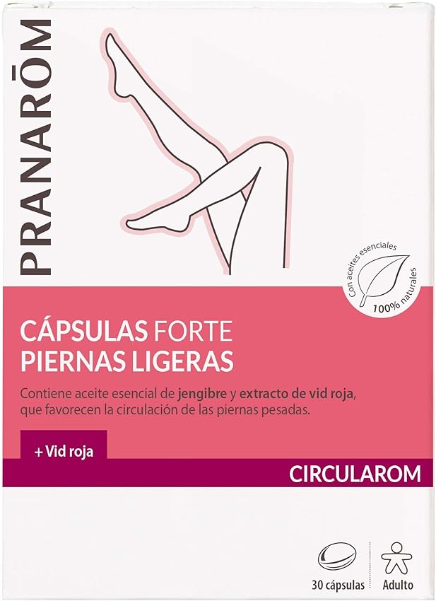 Detalle de PRANAROM Circularom Cápsulas Forte 30 cápsulas