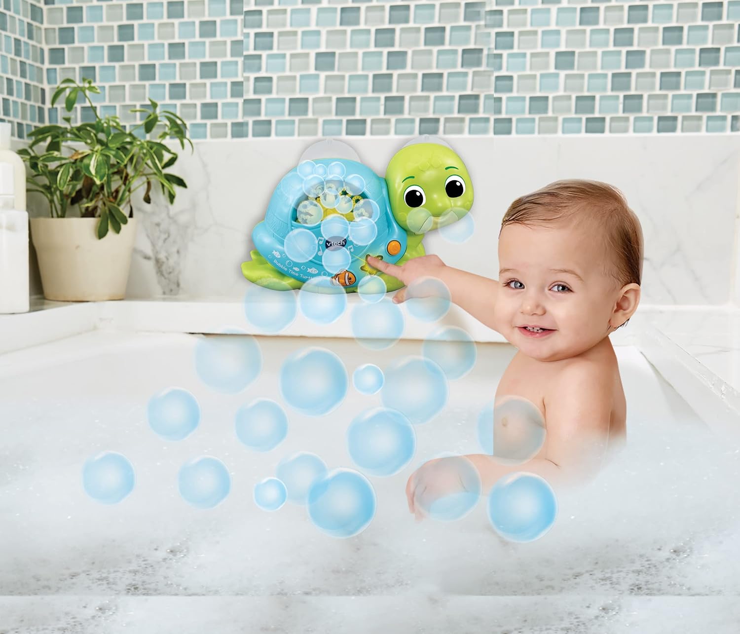 Thumbnail 2 de VTech Bubble Time Turtle Bath Toy
