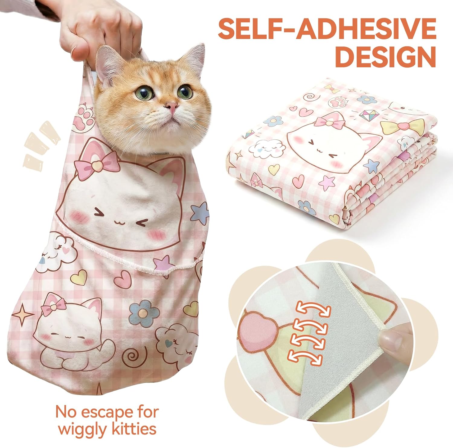 Detalle de BFNN Cat Grooming Wrap, XL