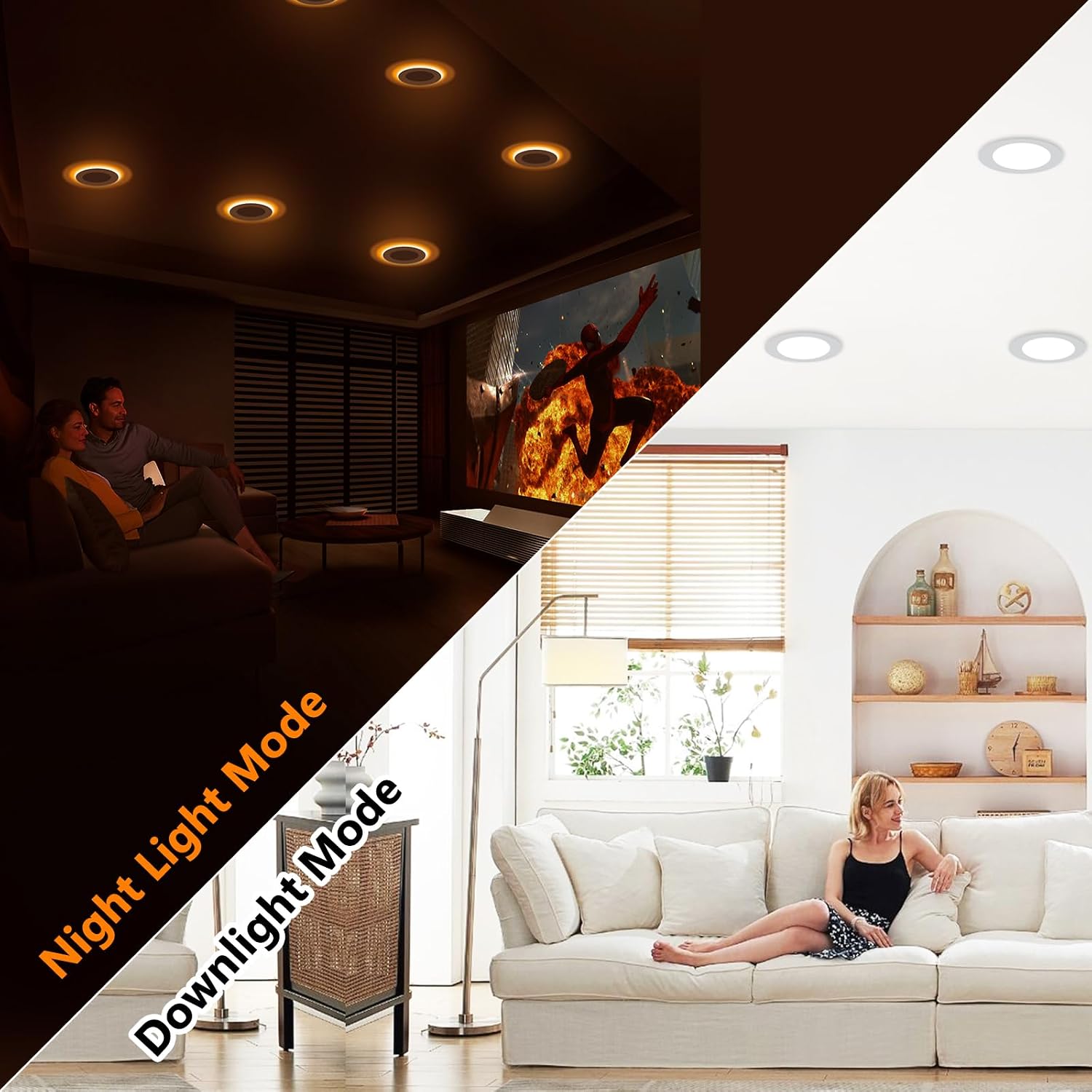 Detalle 2 de CycevSun Canless 6in LED 12W Downlight