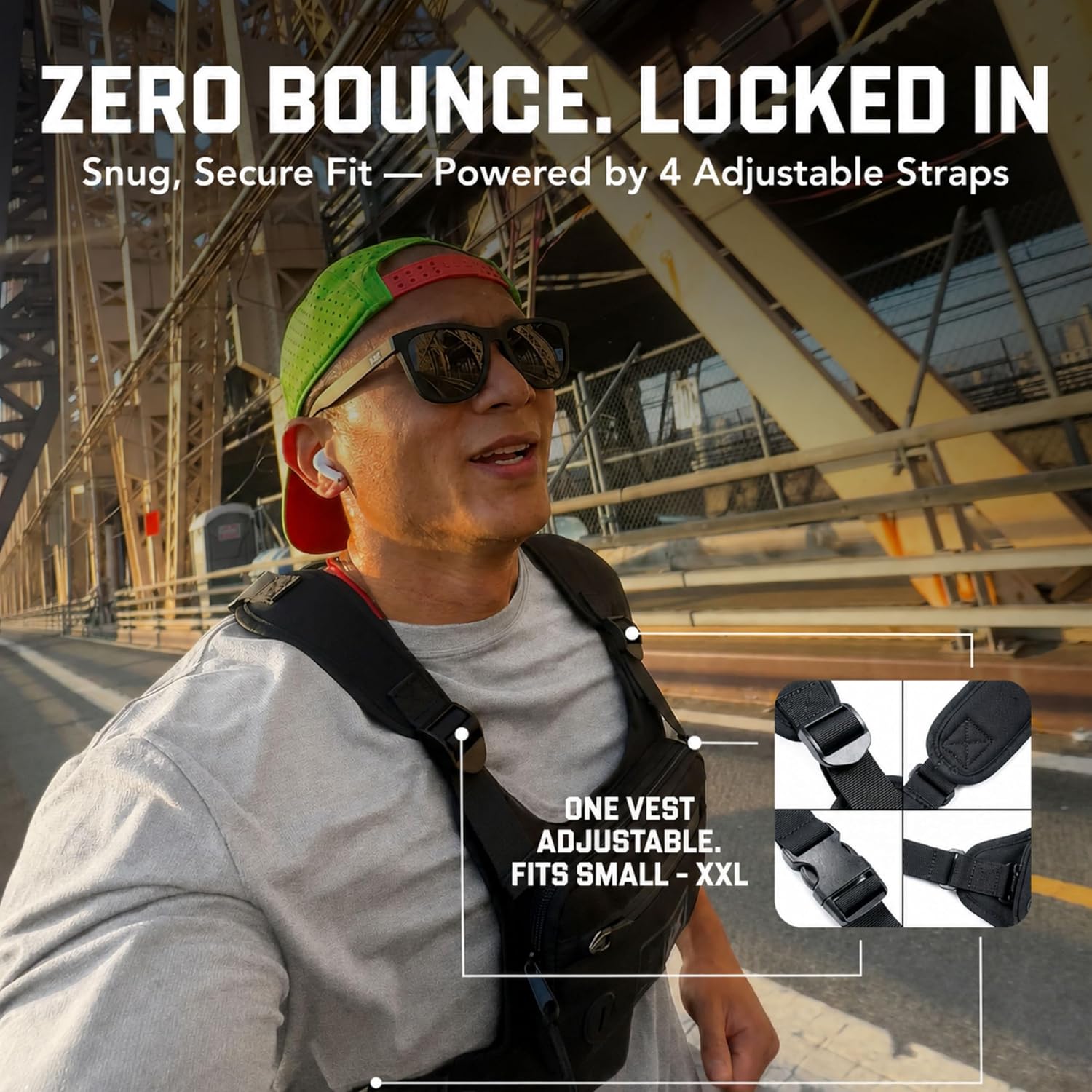 Thumbnail 5 de MVRK Running Chest Pack with Cordura Nylon