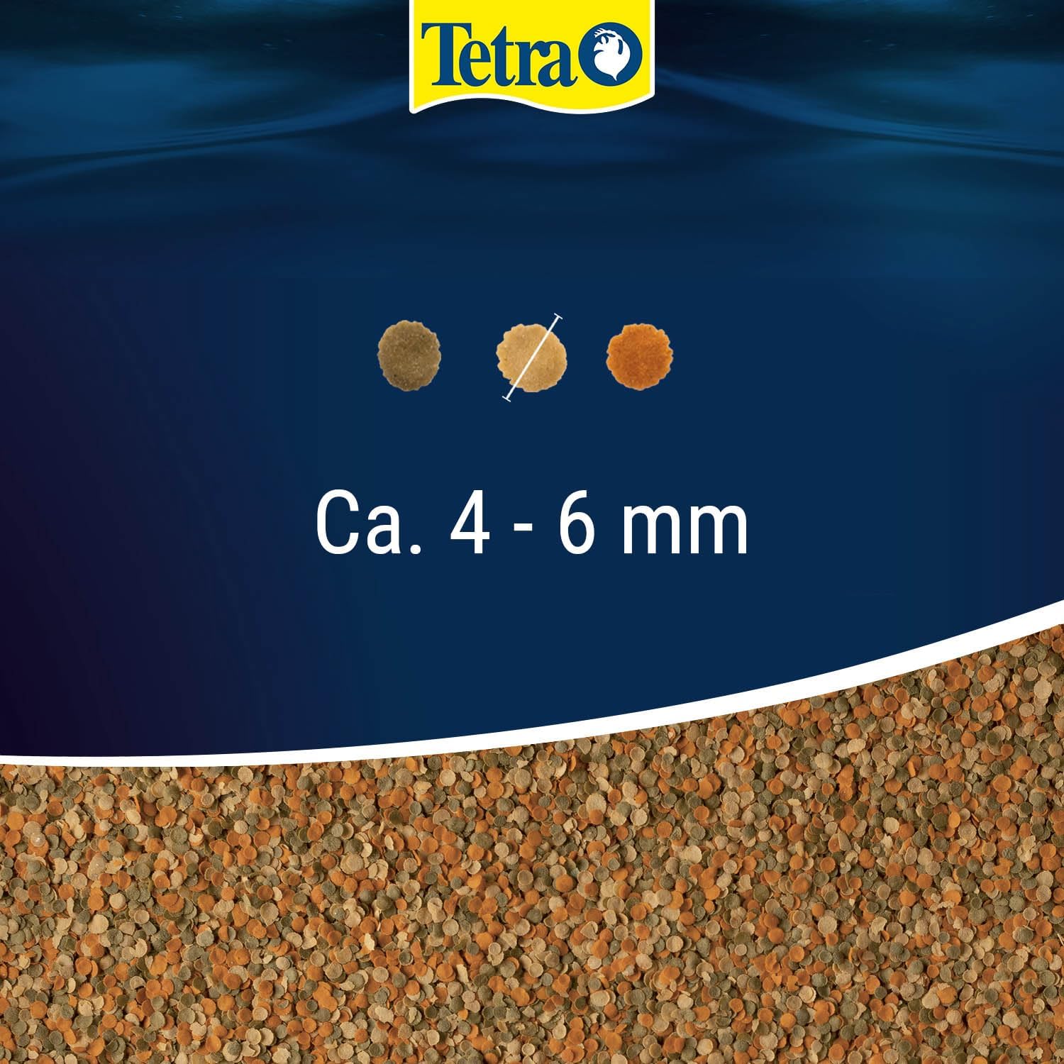 Detalle 2 de TetraMin Crisps – Fischfutter für alle Zierfische, 500 ml Dose