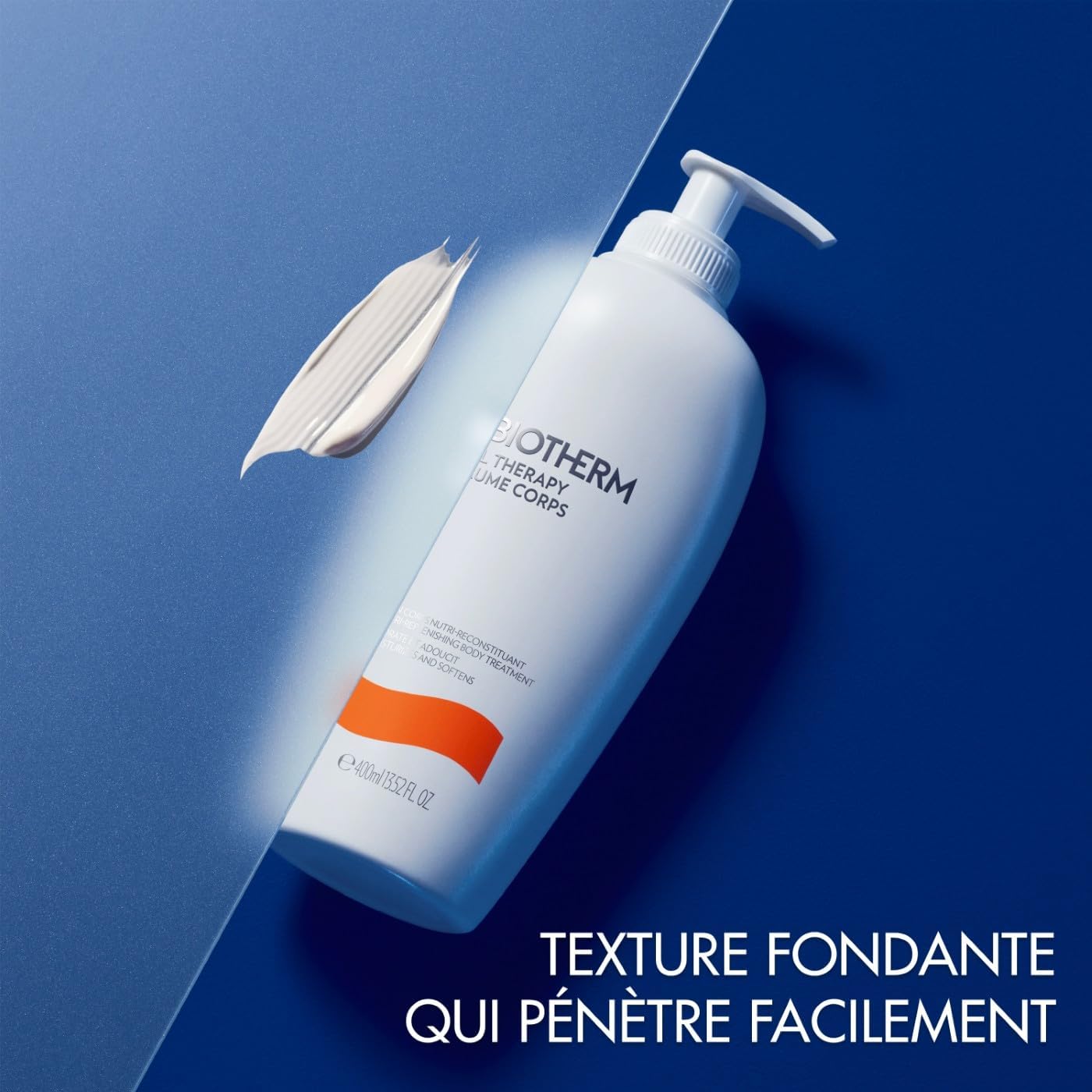 Detalle de Biotherm Oil Therapy Baume Body Lotion pour le corps, 400 ml – soin nourrissant pour peaux rugueuses et sèches