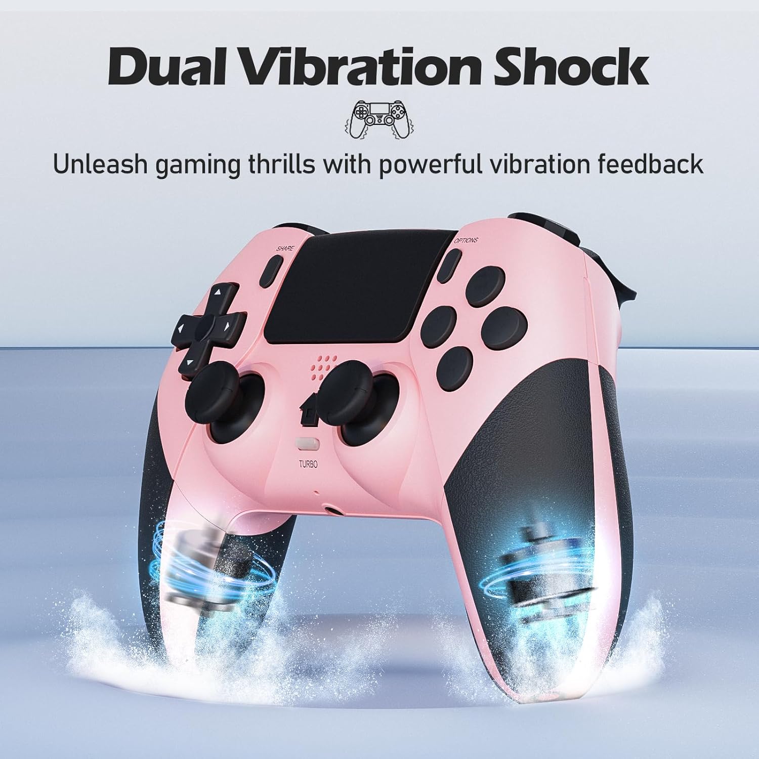 Detalle 2 de CHEREEKI PS4-Controller mit 800 mAh