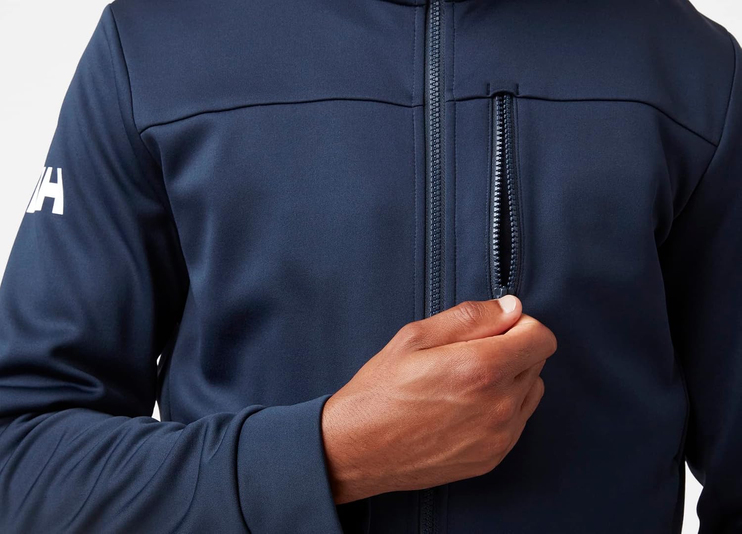 Detalle 2 de Helly Hansen Men's Crew Fleece Jacket Sailing Jacket – stile marina e versatilità daily