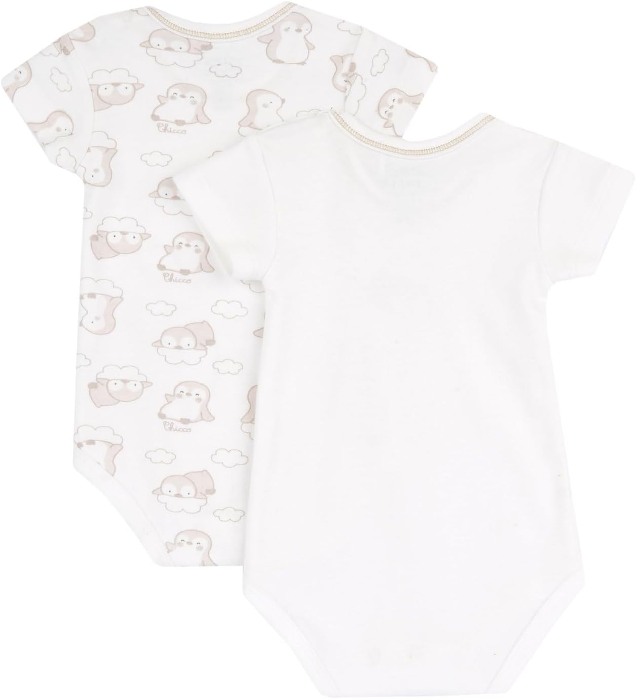 Thumbnail 1 de Chicco Body Neonato Manica Corta – Set di 2, apertura entrogamba con bottoncini