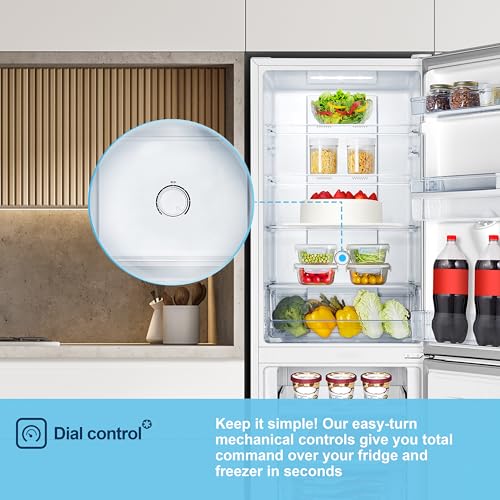 Thumbnail 9 de Fridgemaster MC55251DE 55cm Freestanding Fridge Freezer with Water Dispenser (256 L)