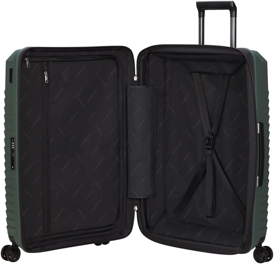 Detalle de Samsonite Intuo Spinner M: valigia espandibile da 69 cm in Olive Green