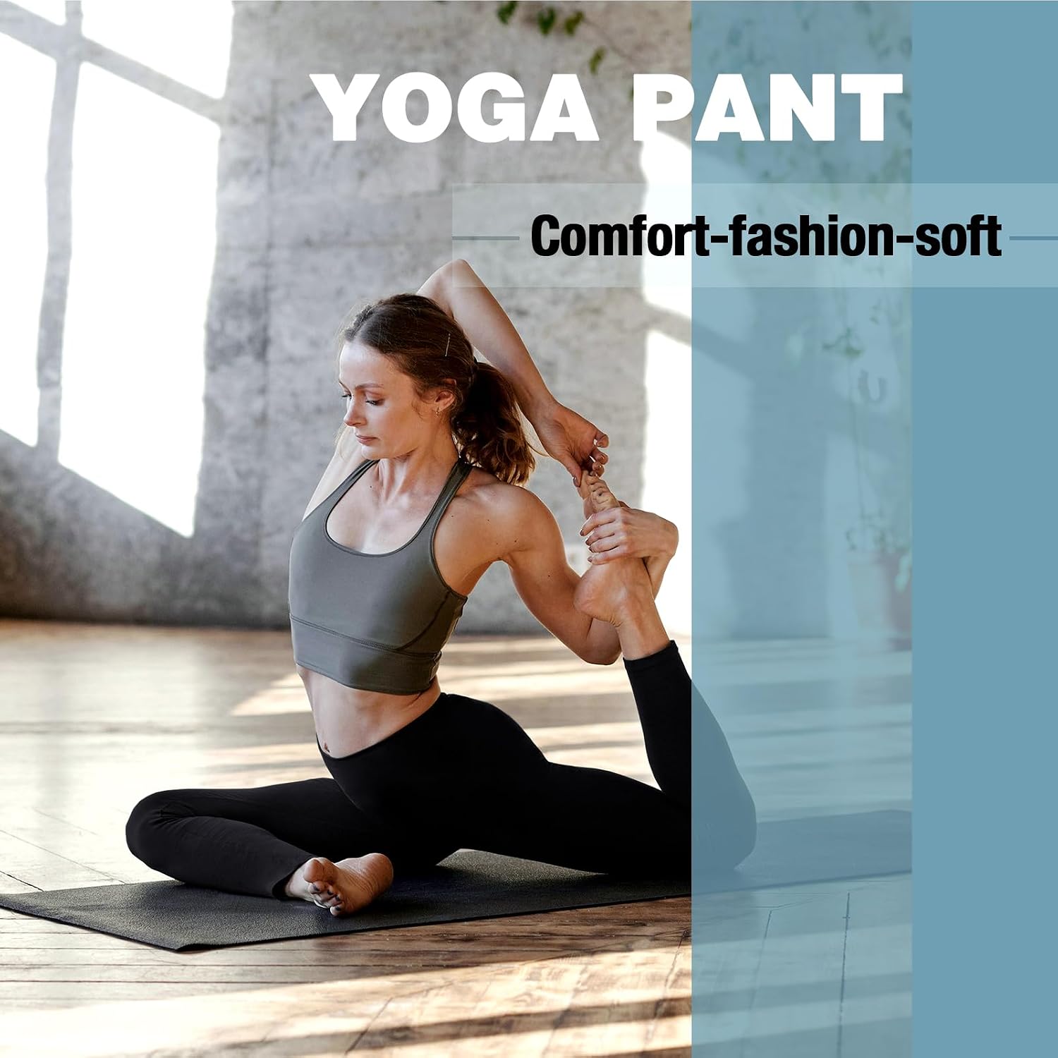 Thumbnail 4 de SINOPHANT High Waisted Leggings with Pockets — Full Length Yoga Pants