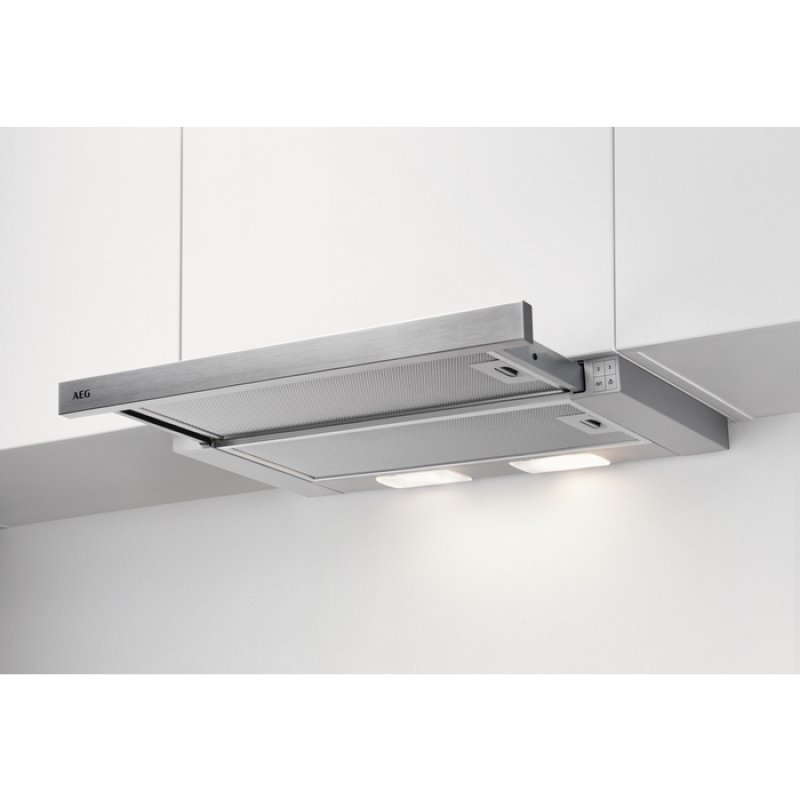 Detalle 2 de AEG Serie 5000 DPB3632S Campana Extractora Extraíble 60 cm en Inox