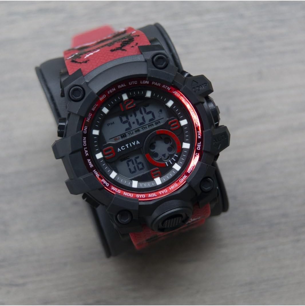 Thumbnail 6 de Invicta Activa Digitale Montre Homme – Mouvement Quartz, Boîtier Plastique 54 mm