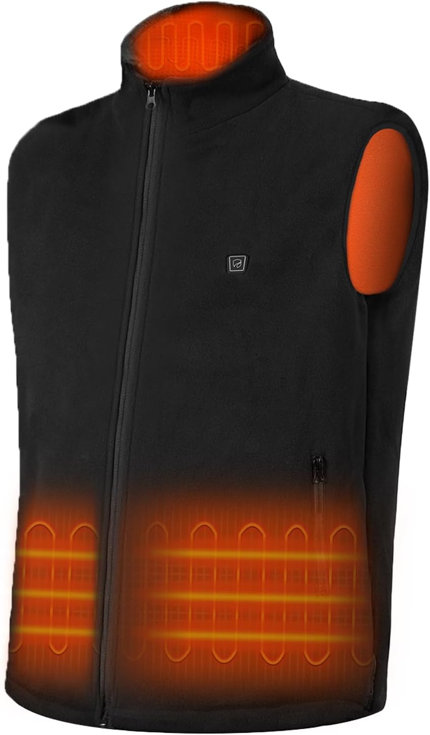 Detalle 2 de DR.PREPARE Heated Gilet: Unisex Electric Vest with 3 Heat Levels