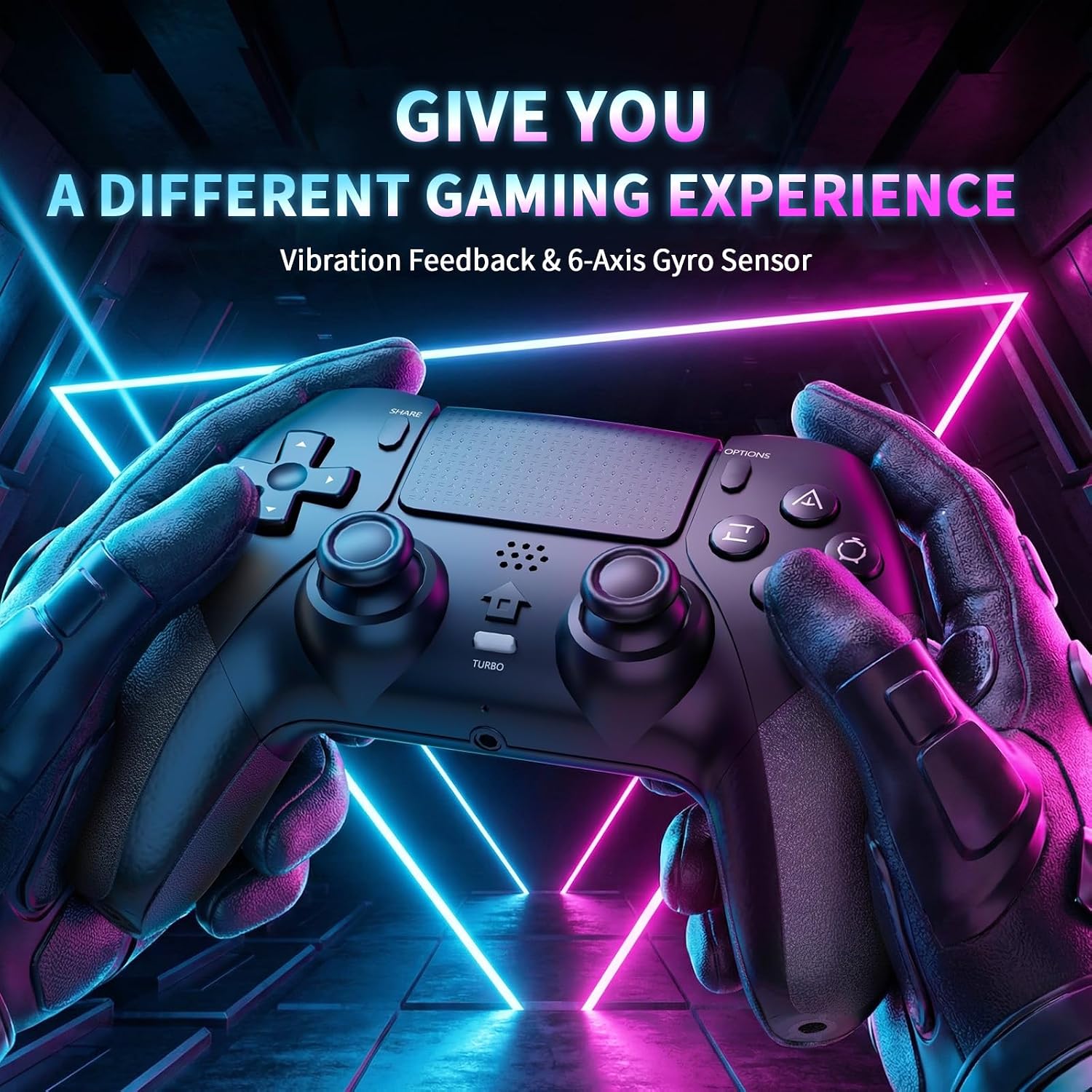 Detalle de SZDILONG Wireless Controller with Light for PS5 Pro/Slim and More