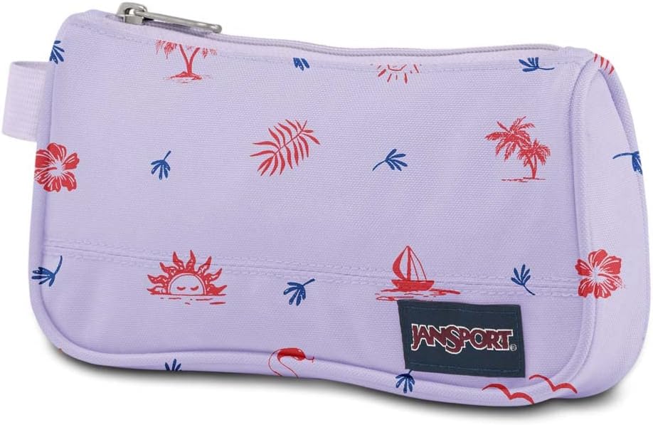Detalle 2 de JanSport Medium Accessory Pouch – Astuccio medio Lagoon Luau, 0.8 L
